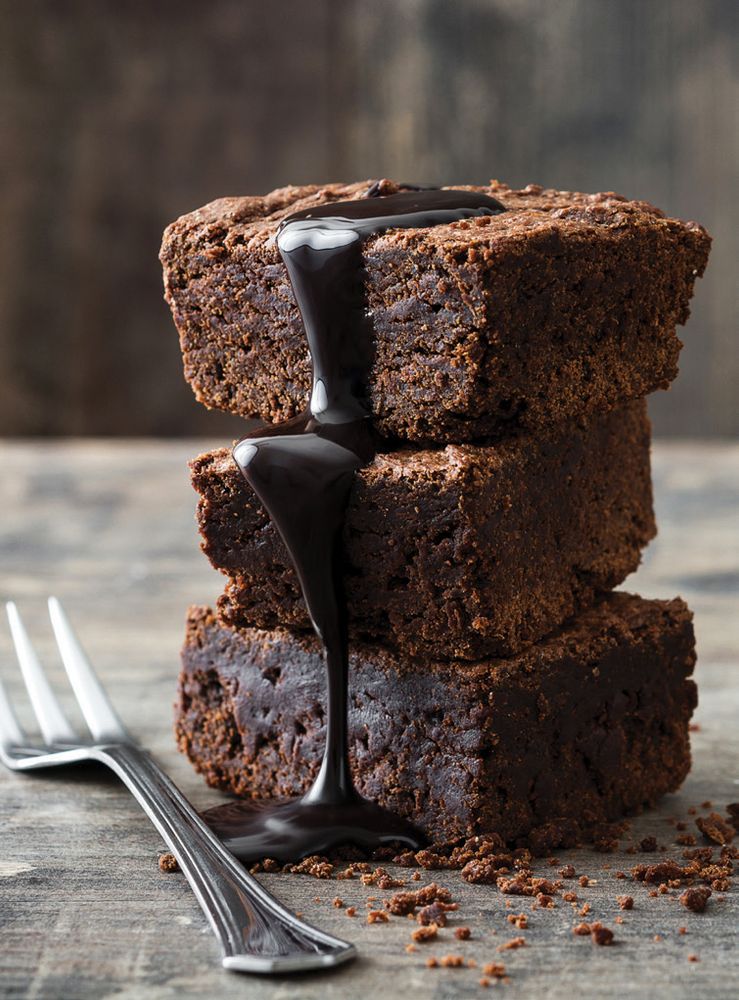 Chilli Chocolate Brownies from For the Love of the Land A cook book to