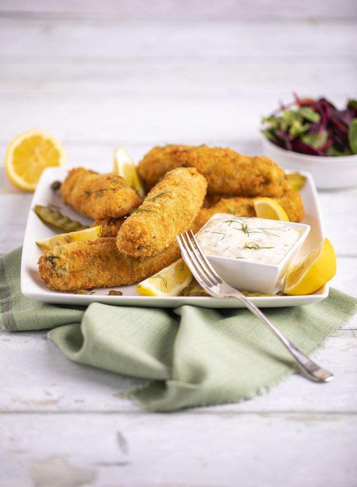 Cheesy Smoked Haddock Fish Fingers from For The Love Of The Sea A cook