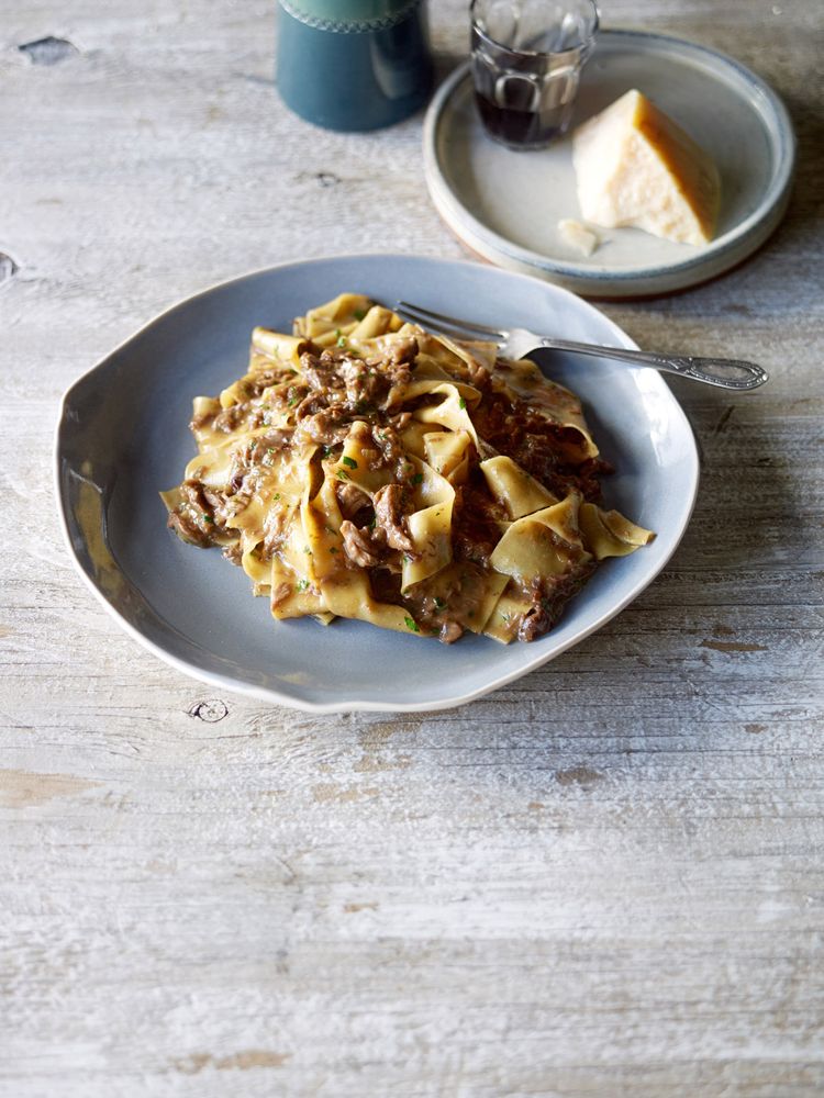 Pappardelle al Cinghiale from A Lombardian Cookbook by Alessandro Pavoni and Roberta Muir