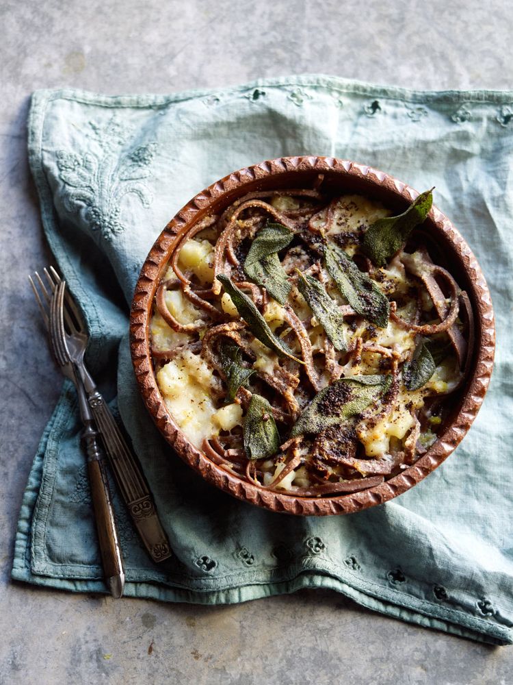 Pizzoccheri from A Lombardian Cookbook by Alessandro Pavoni and Roberta Muir