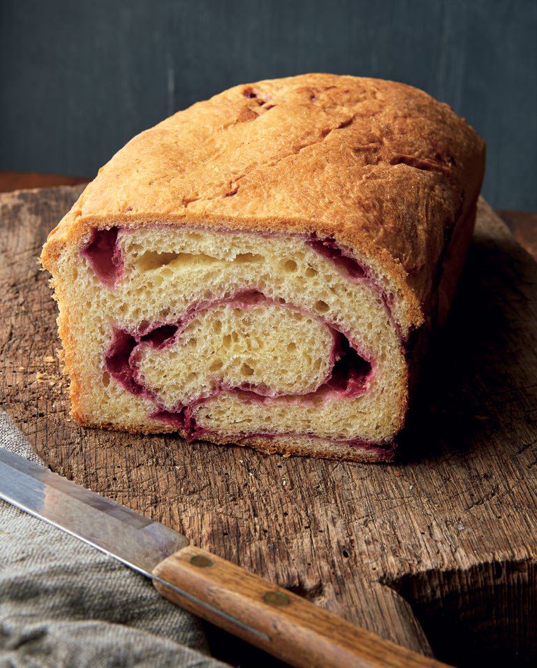 Raspberry Brioche from Lamingtons &amp; Lemon Tart by Darren Purchese