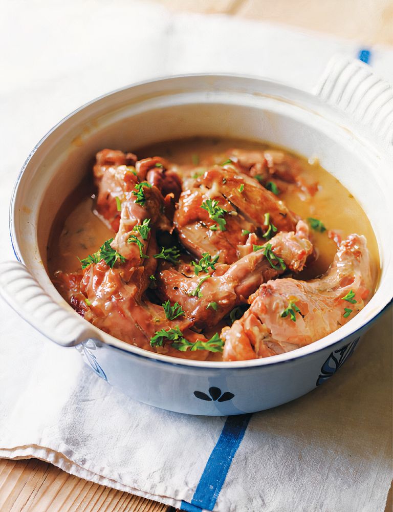 Rabbit & Cider Casserole from Let's Eat by Tom Parker Bowles