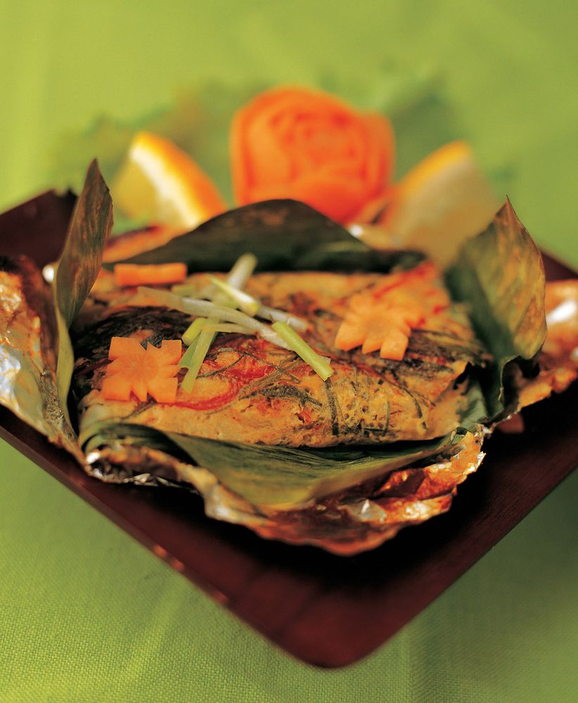 Hor Mok Talay from The Little Thai Cookbook by Marshall Cavendish