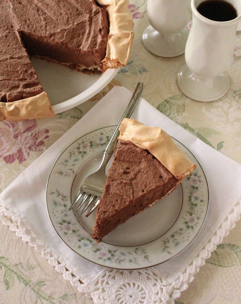 Chocolate Angel Pie from Lick The Bowl Good by Monica Holland
