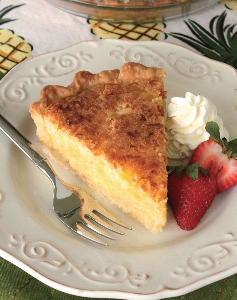 Pineapple Coconut Chess Pie From Lick The Bowl Good By Monica Holland