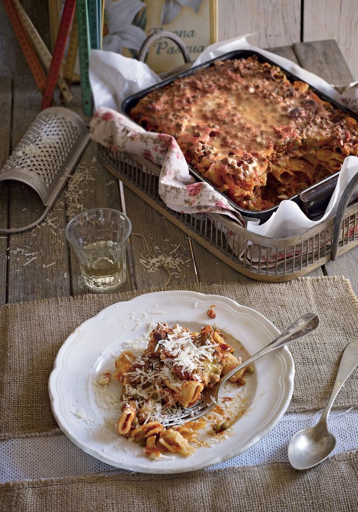 Pasta al Forno Siciliana from Limoncello and Linen Water by Tessa Kiros