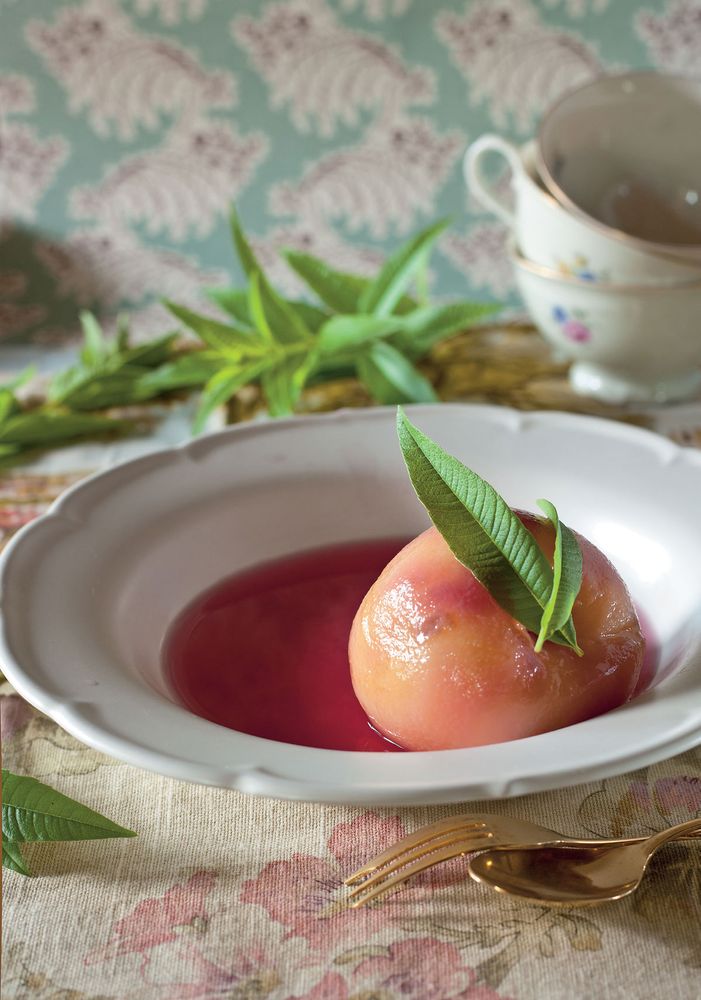Lemon Verbena Peaches &amp; Cream from Limoncello and Linen Water by Tessa Kiros