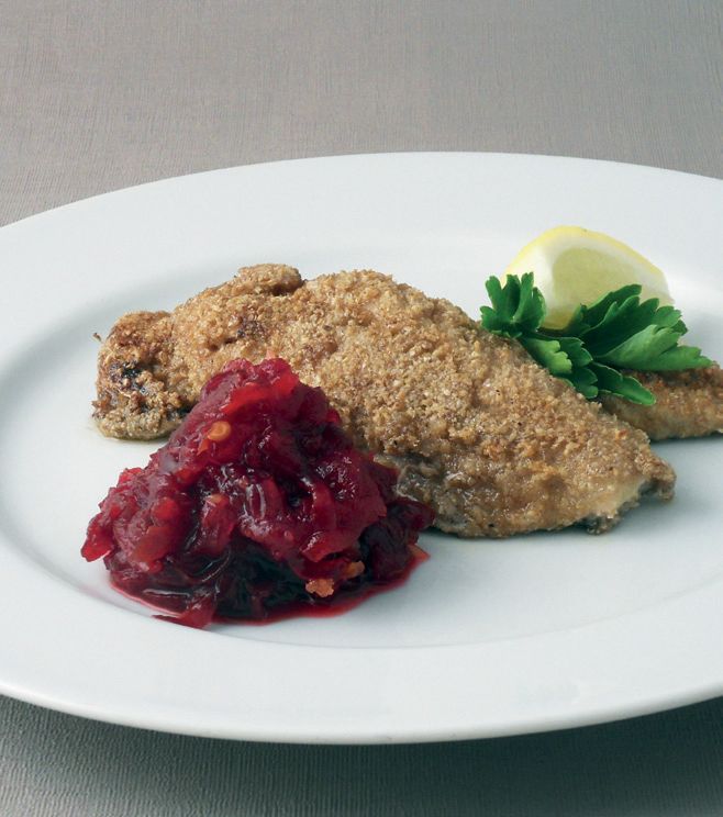 Oatmeal mackerel with chilli beetroot from Lucy's Food: Minimum Effort, Maximum Impact! by Lucy Cufflin