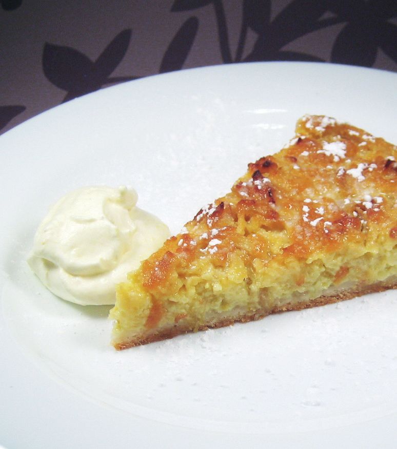 Citrus apple tart with lemon syllabub sauce from Lucy's Food: Minimum Effort, Maximum Impact! by Lucy Cufflin
