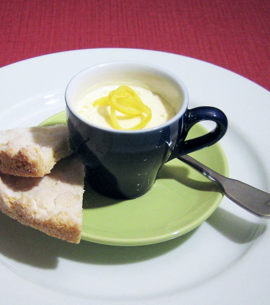 Lemon posset from Lucy's Food: Minimum Effort, Maximum Impact! by Lucy Cufflin
