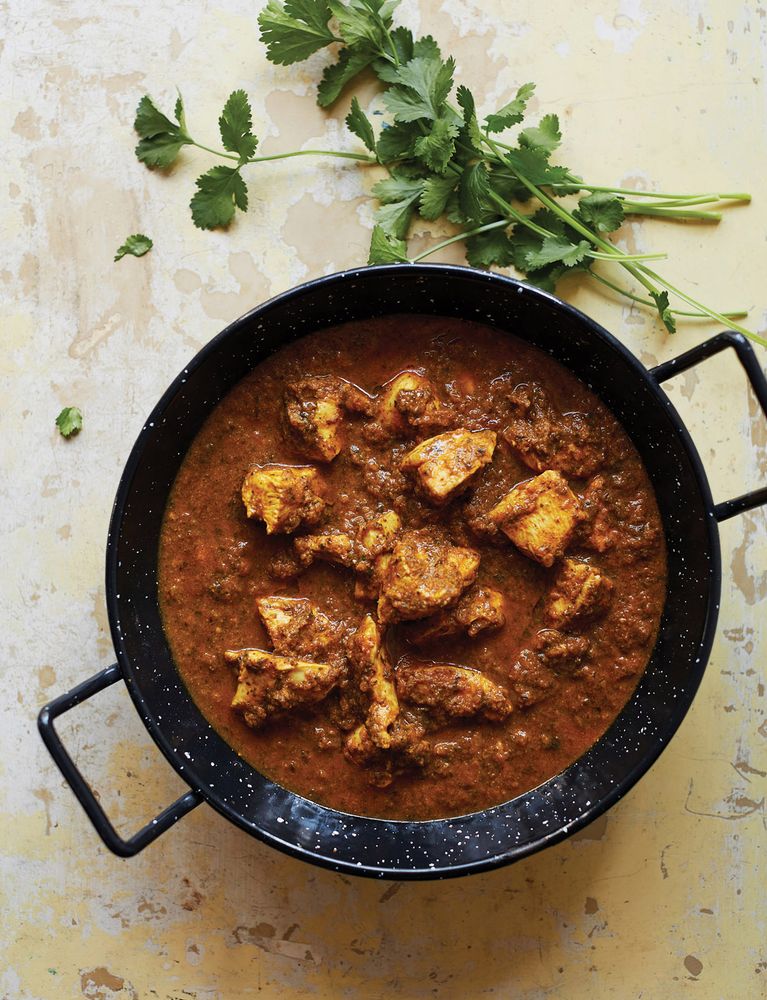 Chicken and Spinach Curry from 30 Minute Mowgli Fast Easy Indian from