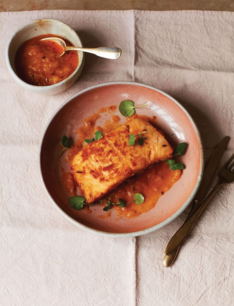 Mango and Coriander Salmon from 30 Minute Mowgli Fast Easy Indian from