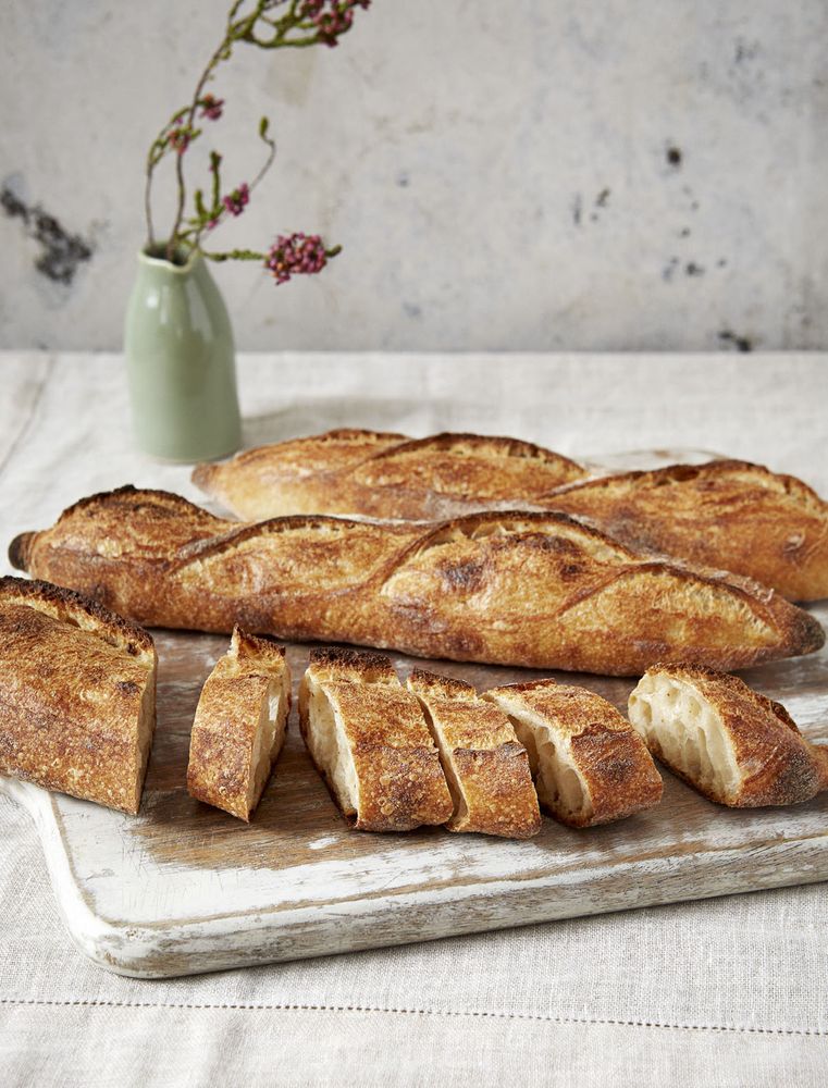 Baguette from Modern Sourdough: Sweet and Savoury Recipes from Margot Bakery by Michelle Eshkeri