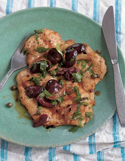 Chicken Paillard from Modern Mediterranean by Melia Marden - ckbk