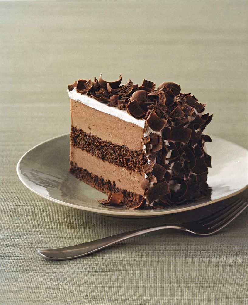 Milk Chocolate Mousse Cake from The Modern Baker by Nick Malgieri