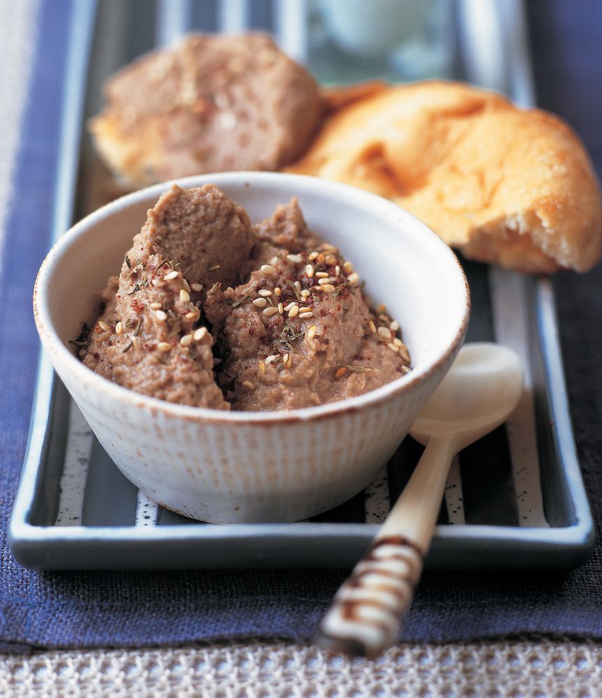 Bissara Dip with Zahtar from Modern Moroccan by Ghillie Basan