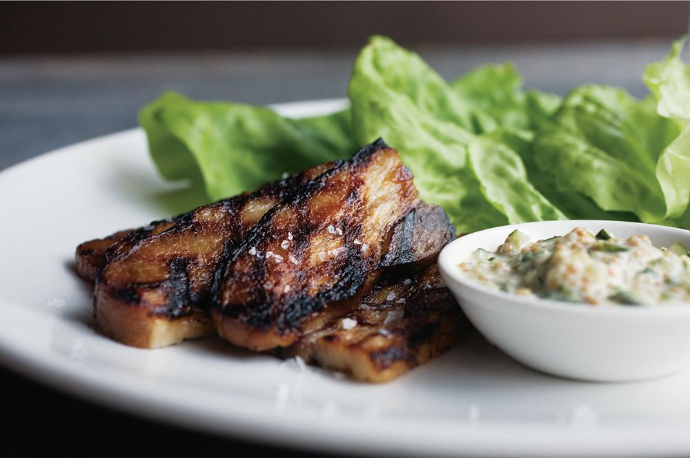 Pork Belly Ssäm from Momofuku by David Chang and Peter Meehan