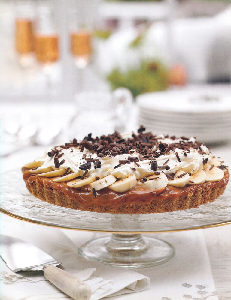 Classic Banoffee Pie from In the Mood for Entertaining by Jo Pratt