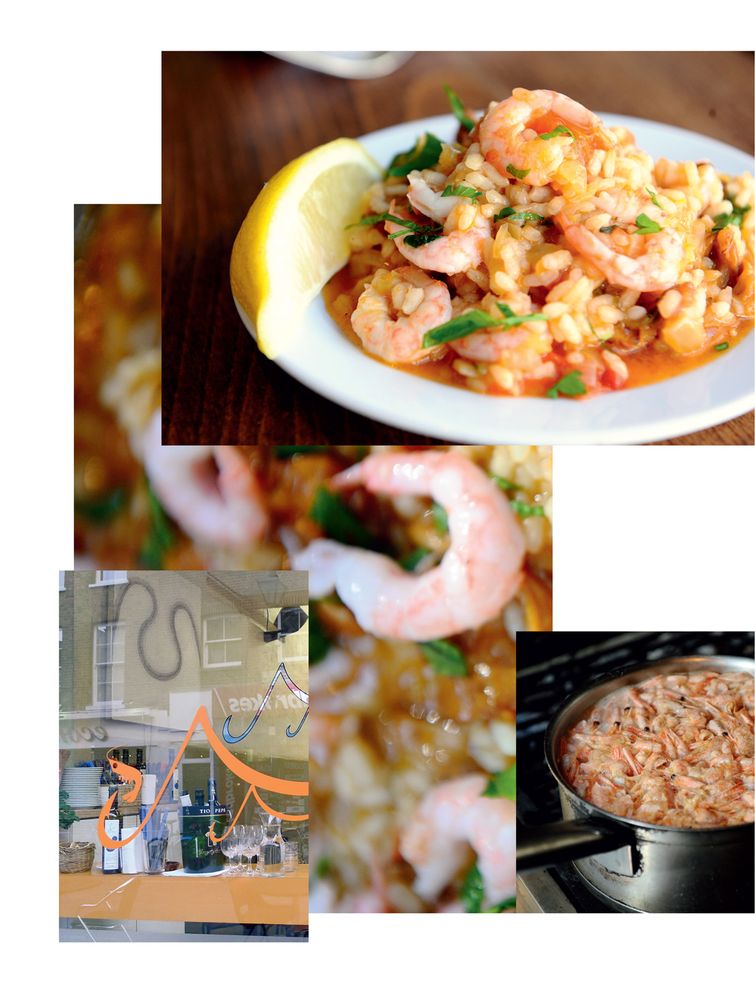 Mushroom and Prawn Rice from Morito by Samantha Clark and Samuel Clark