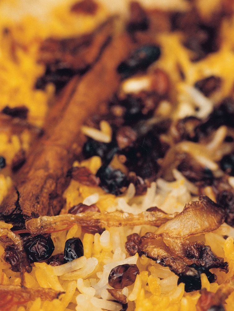 Saffron Rice from Moro The Cookbook by Samuel Clark and Samantha Clark