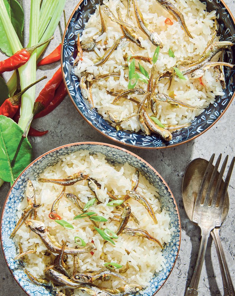Spiced Rice with Anchovies from Mortar and Pestle: Classic Indonesian ...