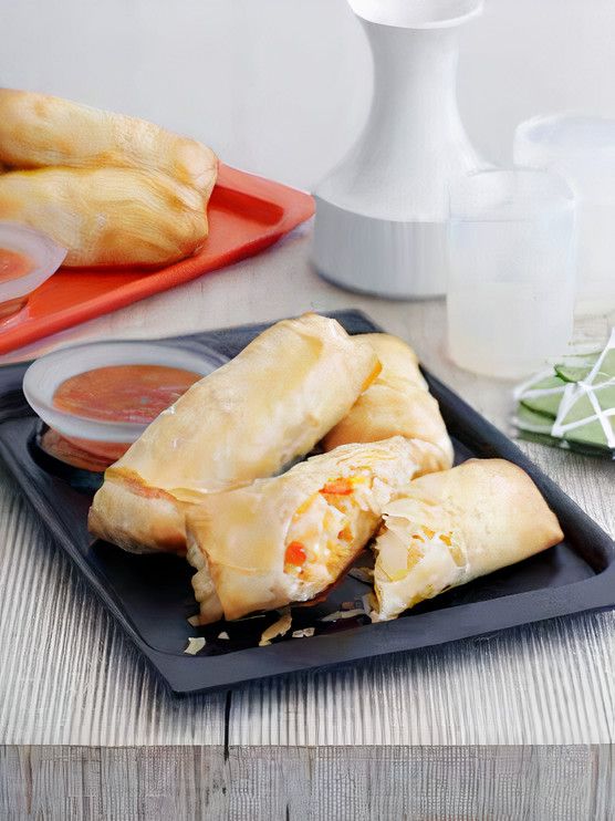 Shrimp Spring Rolls from Madhouse Cookbook: Delicious Recipes for the Busy Family Kitchen by Jo Prat