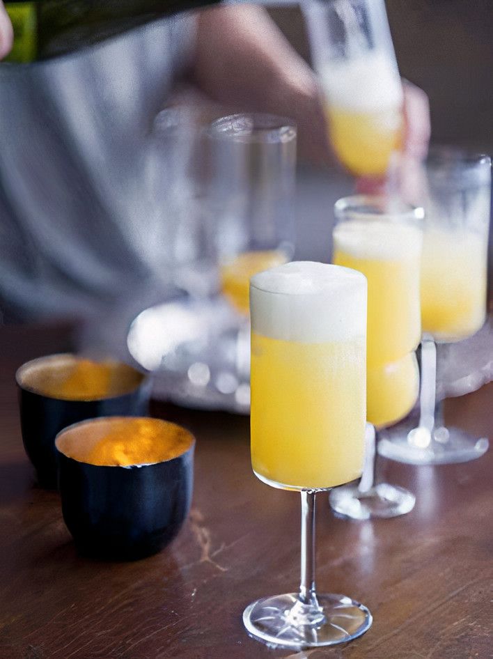 Mango and Lychee Bellini from Madhouse Cookbook: Delicious Recipes for ...