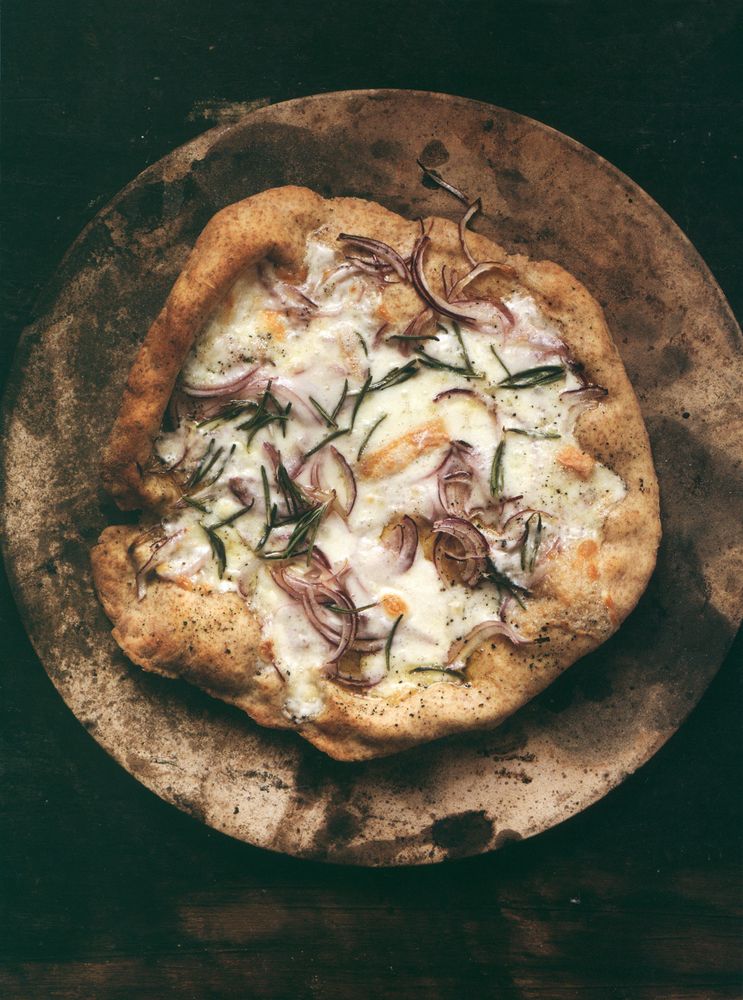 Pizza bianco from Mark Hix on Baking by Mark Hix