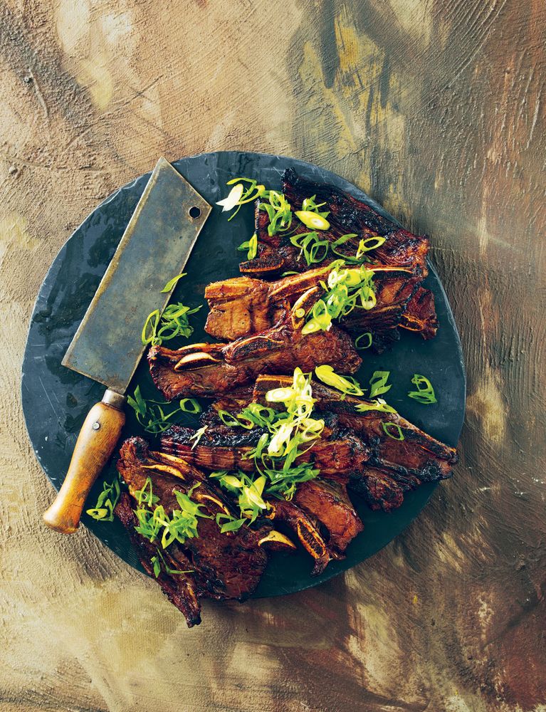 Beef Short Ribs with Sherry Vinegar and Molasses from Meat Manifesto by Andy Fenner