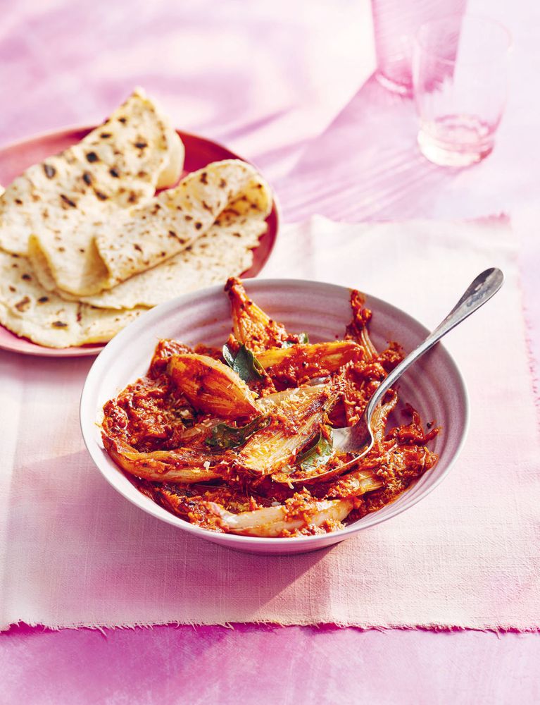 South Indian Shallot Curry from Meat Free Mowgli by Nisha Katona