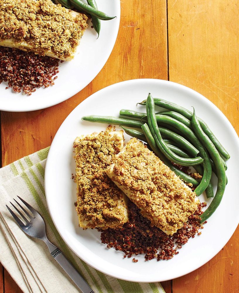 NutCrusted Tofu from The No Meat Athlete Cookbook Whole Food, Plant