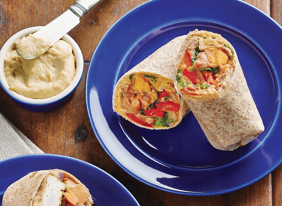 Easy Bean Burritos from The No Meat Athlete Cookbook Whole Food, Plant