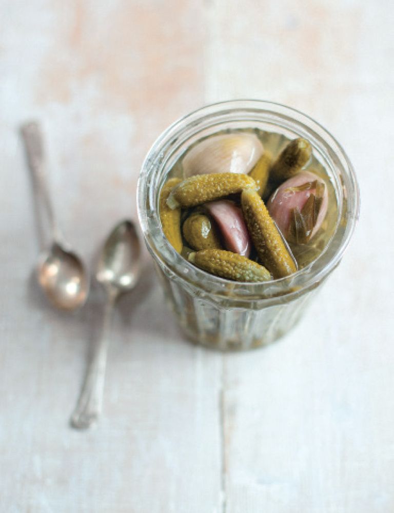 Cornichons au Vinaigre from Memories of Gascony by Pierre Koffmann