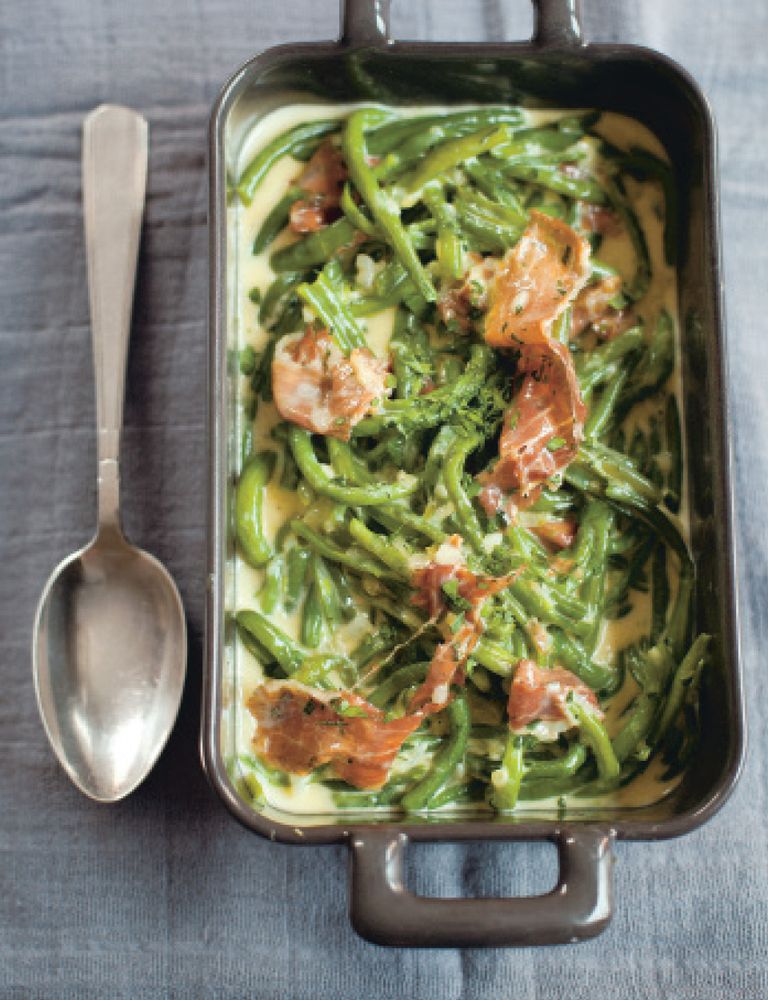 Gratin d’Haricots Verts from Memories of Gascony by Pierre Koffmann