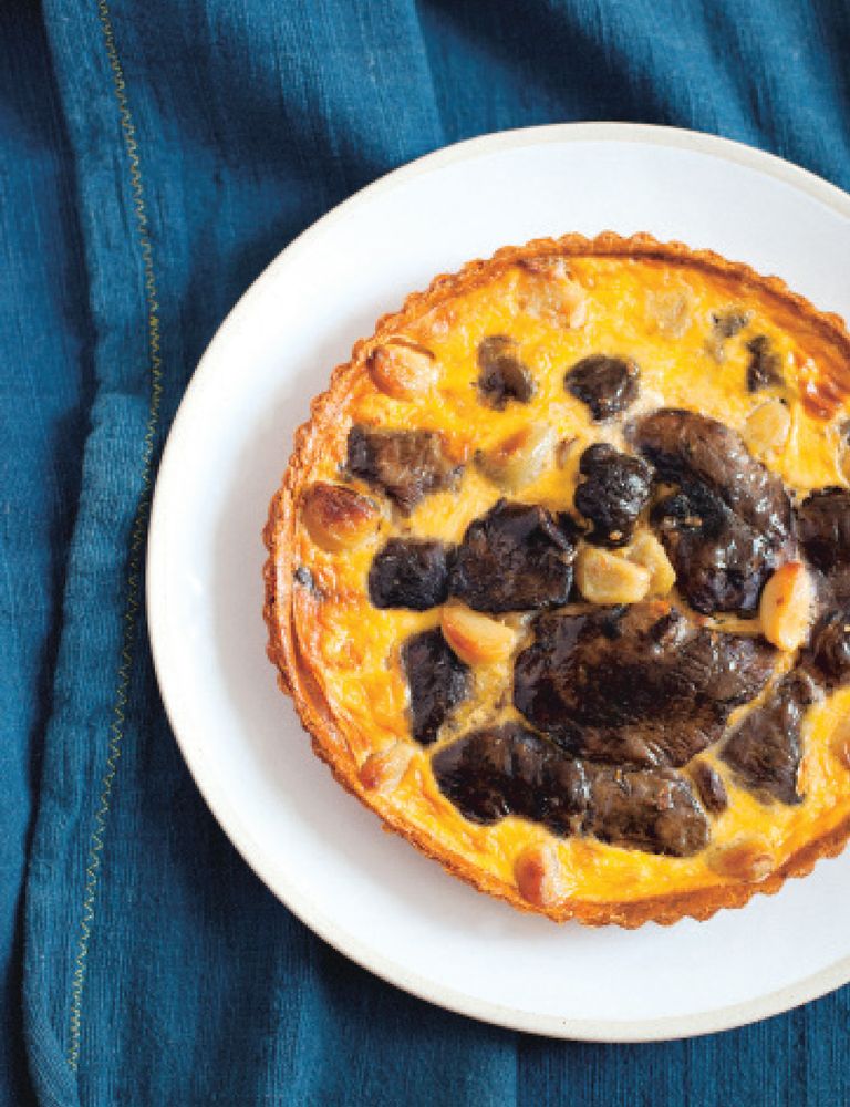 Tarte aux Cèpes from Memories of Gascony by Pierre Koffmann