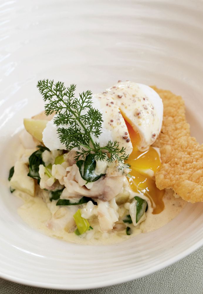 Smoked Haddock Risotto from On The Menu Seasonal Recipes for a