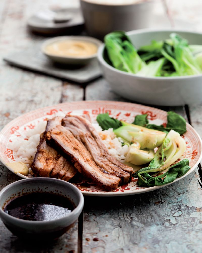 Five-Spice Pork Belly from Mighty Spice Express Cookbook by John Gregory-Smith
