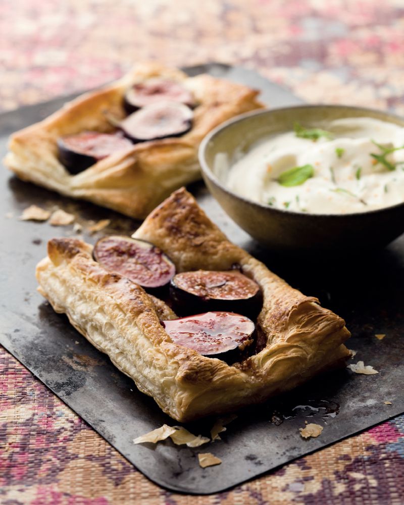 Cinnamon Fig Tarts from Mighty Spice Express Cookbook by John Gregory-Smith
