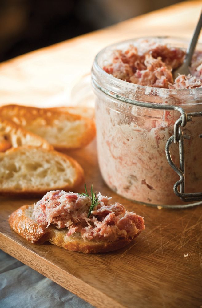 Ham Hock Rillette from Mission Street Food by Anthony Myint and Karen