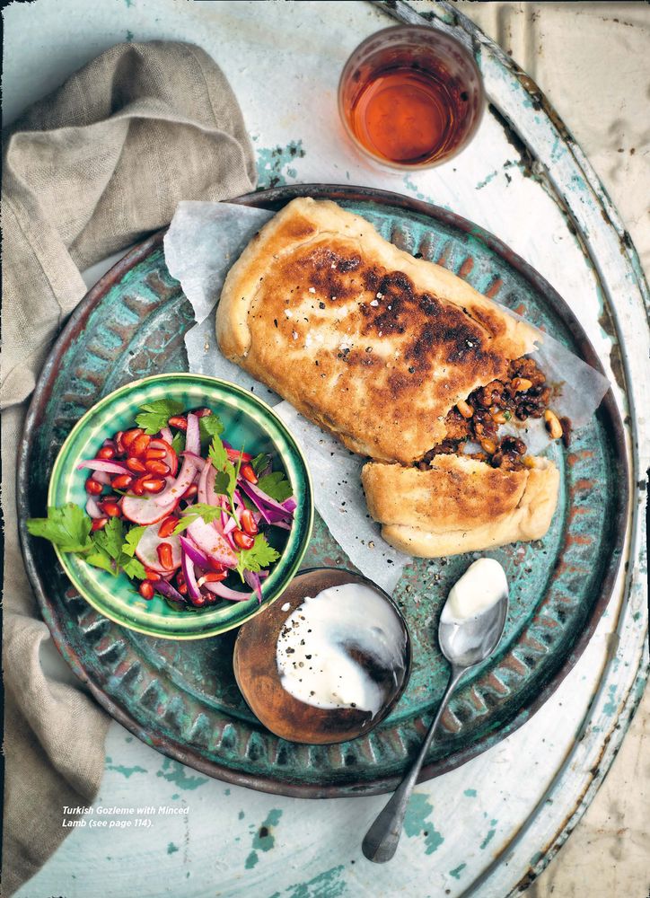 Turkish Gozleme with Minced Lamb from My Street Food Kitchen by