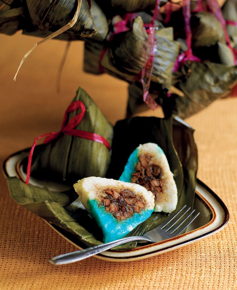 Nonya Kueh Chang from Growing Up In A Nonya Kitchen by Sharon Wee