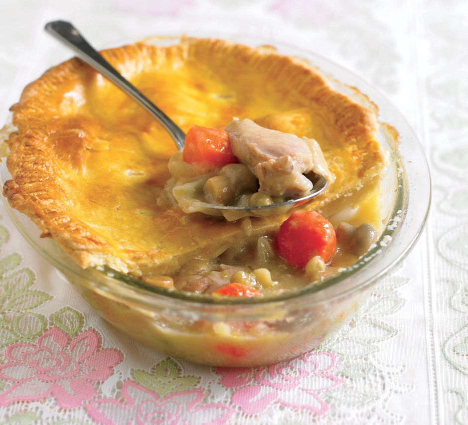 Chicken Pie from Growing Up In A Nonya Kitchen by Sharon Wee