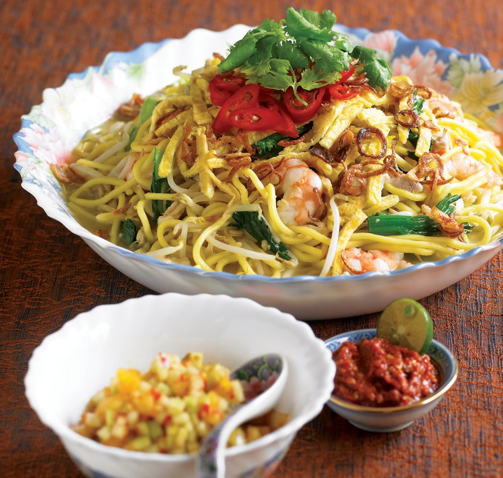 Nonya Hokkien Noodles from Growing Up In A Nonya Kitchen by Sharon Wee