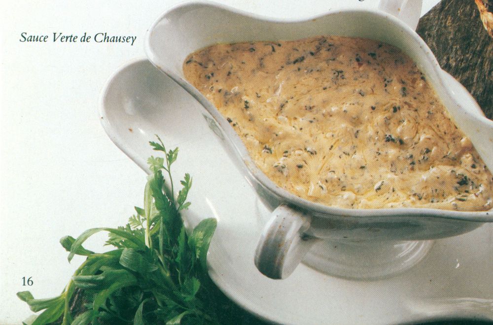 Sauce persil ciboulette - Moulin de Sévery