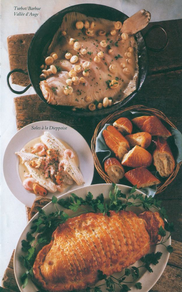 Sole Normande from The Cooking of Normandy by Jane Grigson