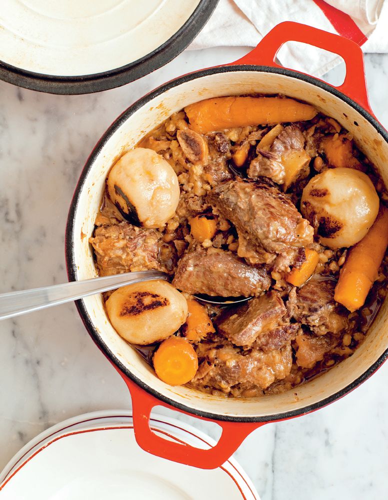 Cholent from New York Cult Recipes by Marc Grossman