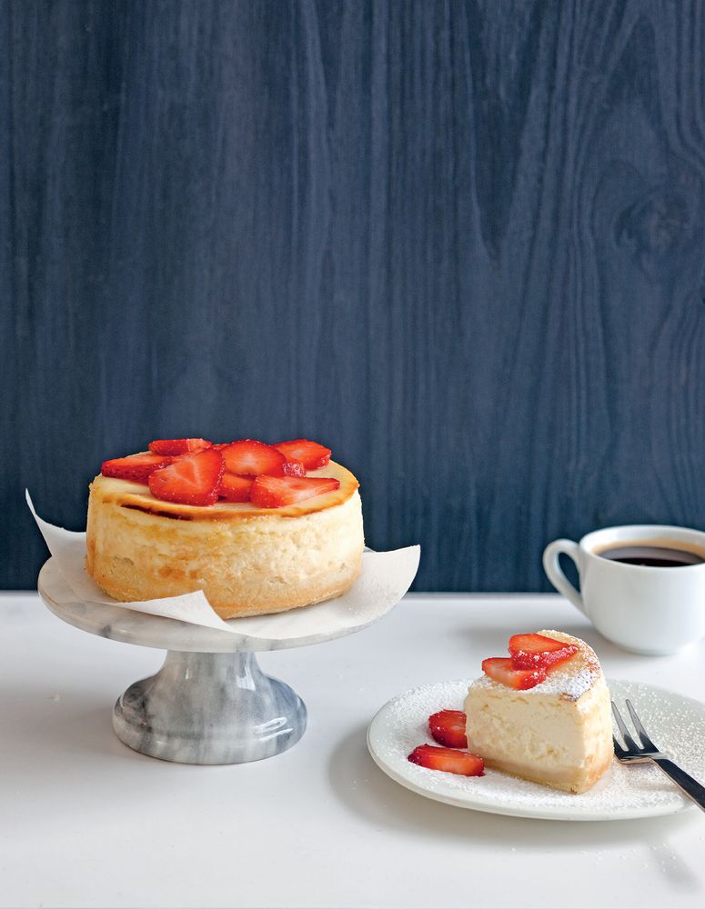 Italian-Style Cheesecake from New York Cult Recipes by Marc Grossman