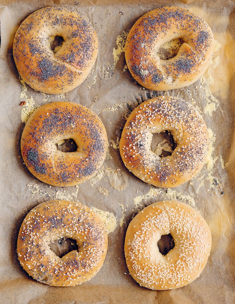Bagels from New York Cult Recipes by Marc Grossman