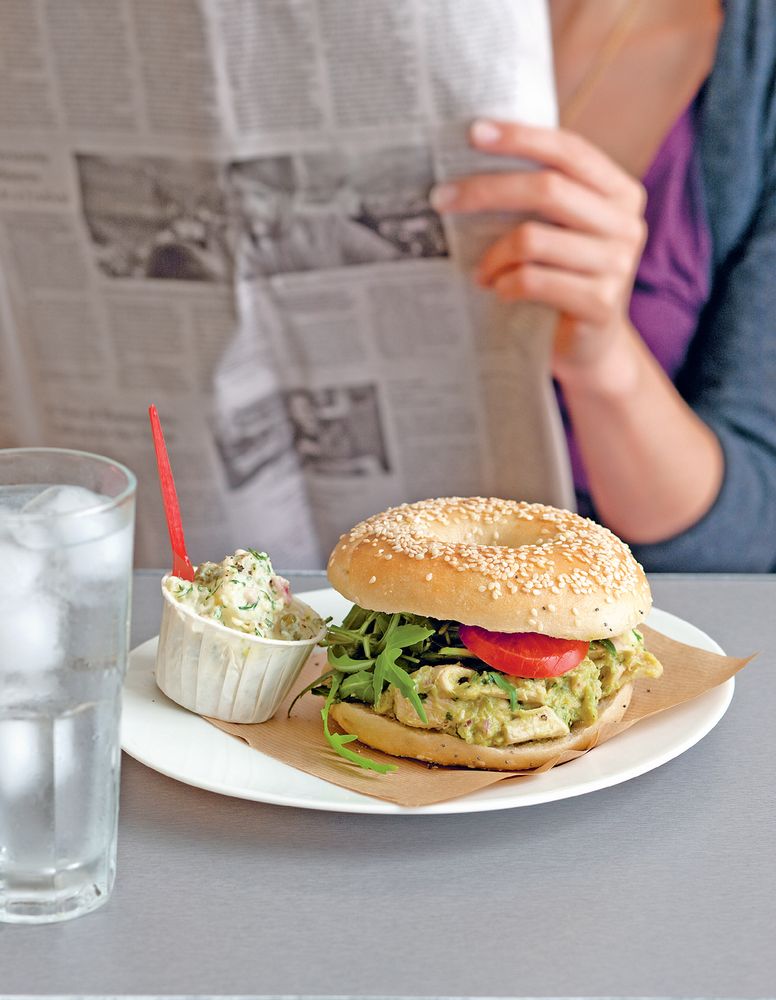 Chicken Salad Sandwich from New York Cult Recipes by Marc Grossman