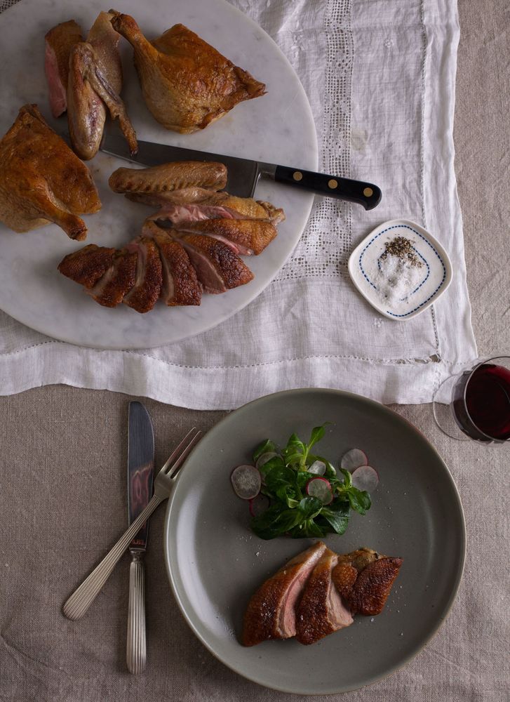 Cooking Geese from At Home with Sous Vide by Bruno Goussault